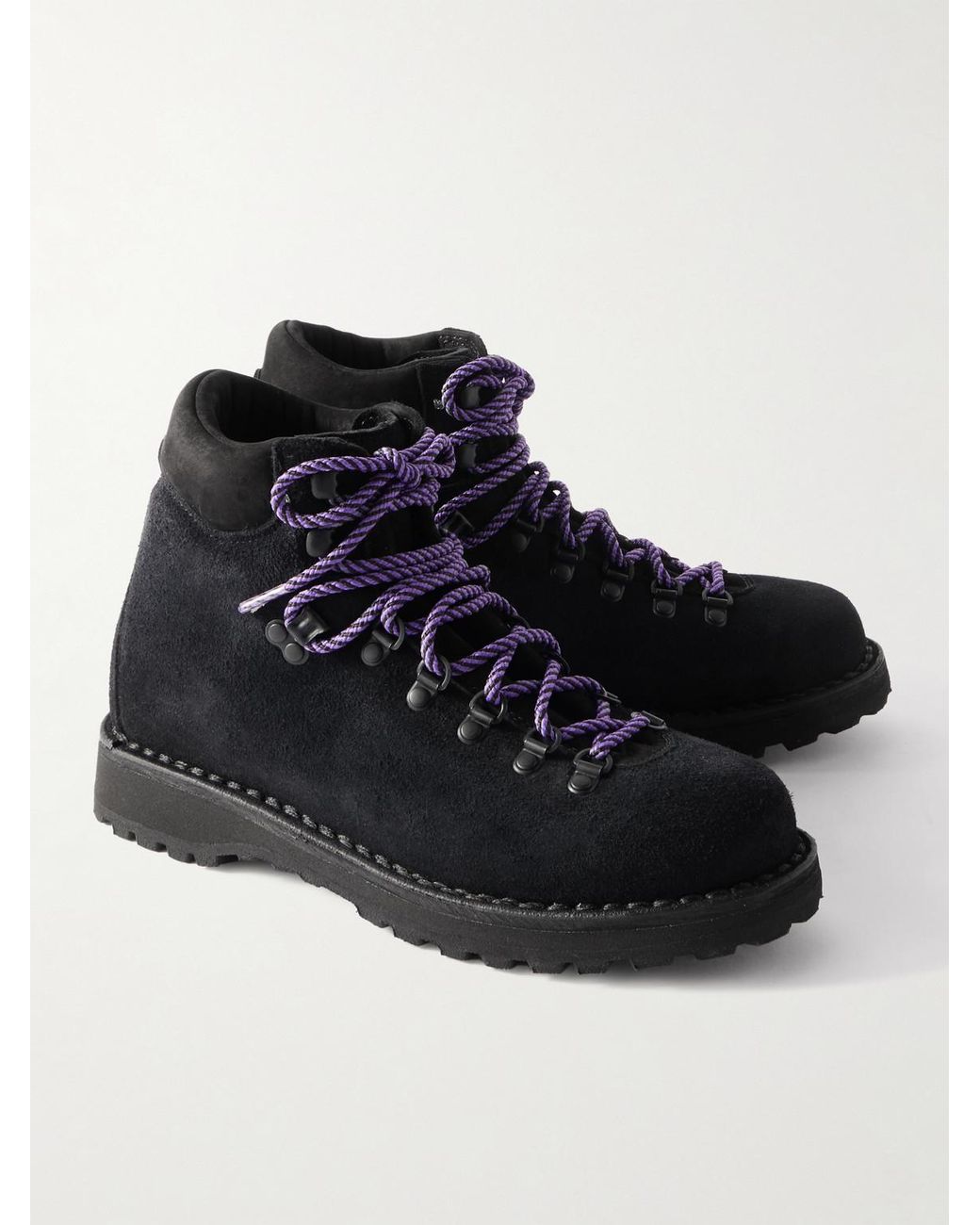 Diemme Black Roccia Vet Suede Boots for men