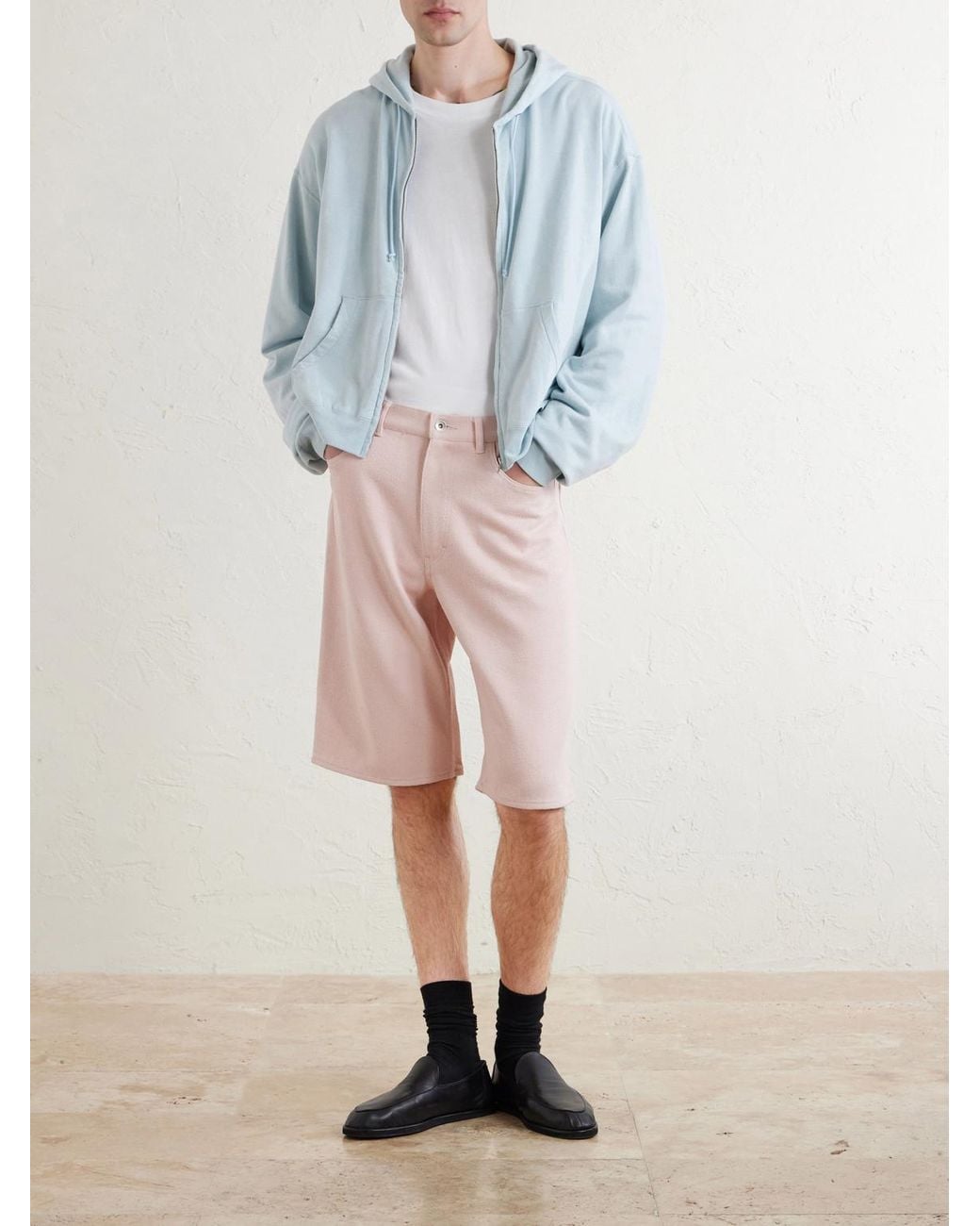 Auralee Cotton in Blue für Herren