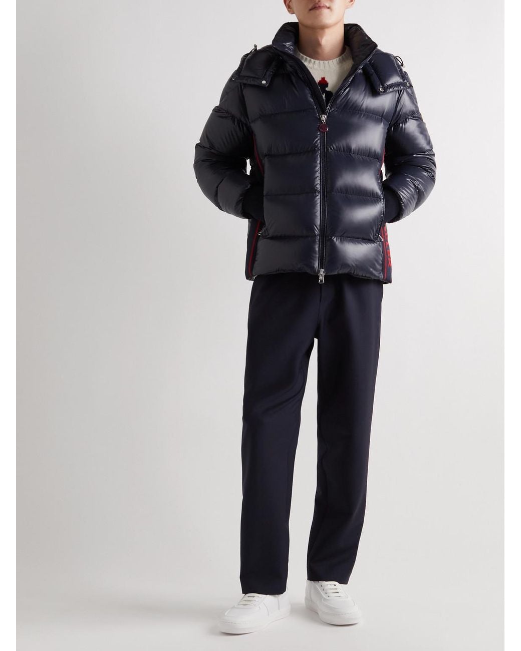Moncler White Neue York Sneaker for men
