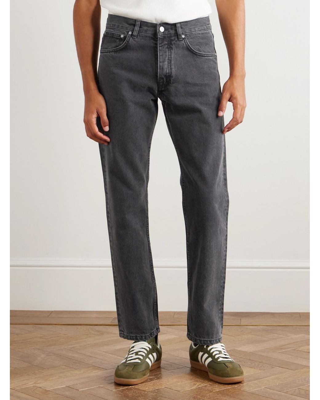 NN07 Gray Sonny 1866 Straight-leg Jeans for men