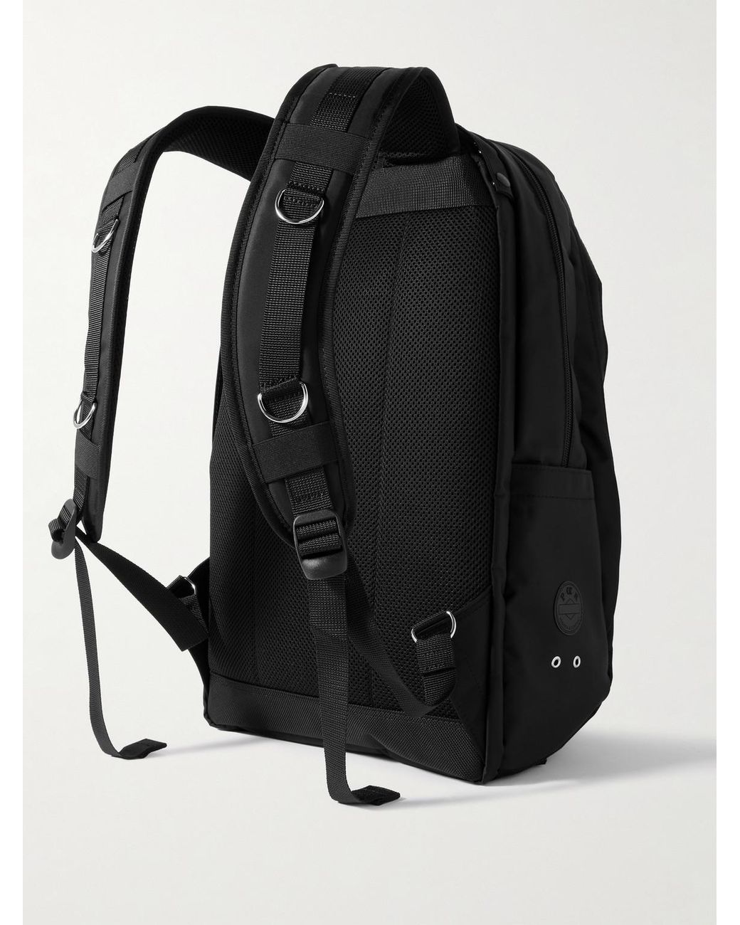 Porter-Yoshida and Co Black Ride Webbing-Trimmed Nylon Backpack for men