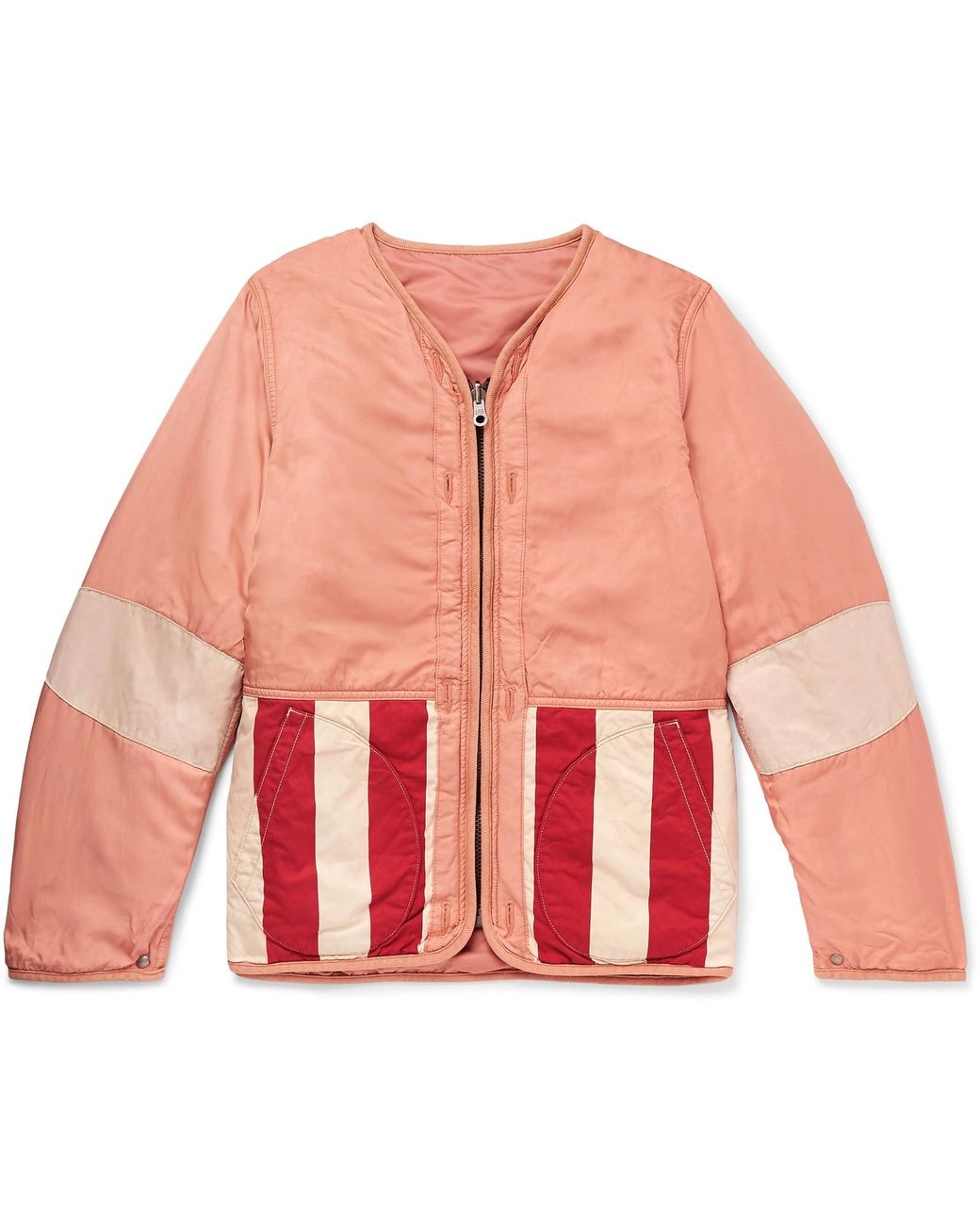 Visvim Iris Quilted Nylon-shell Jacket in Pink for Men | Lyst Canada