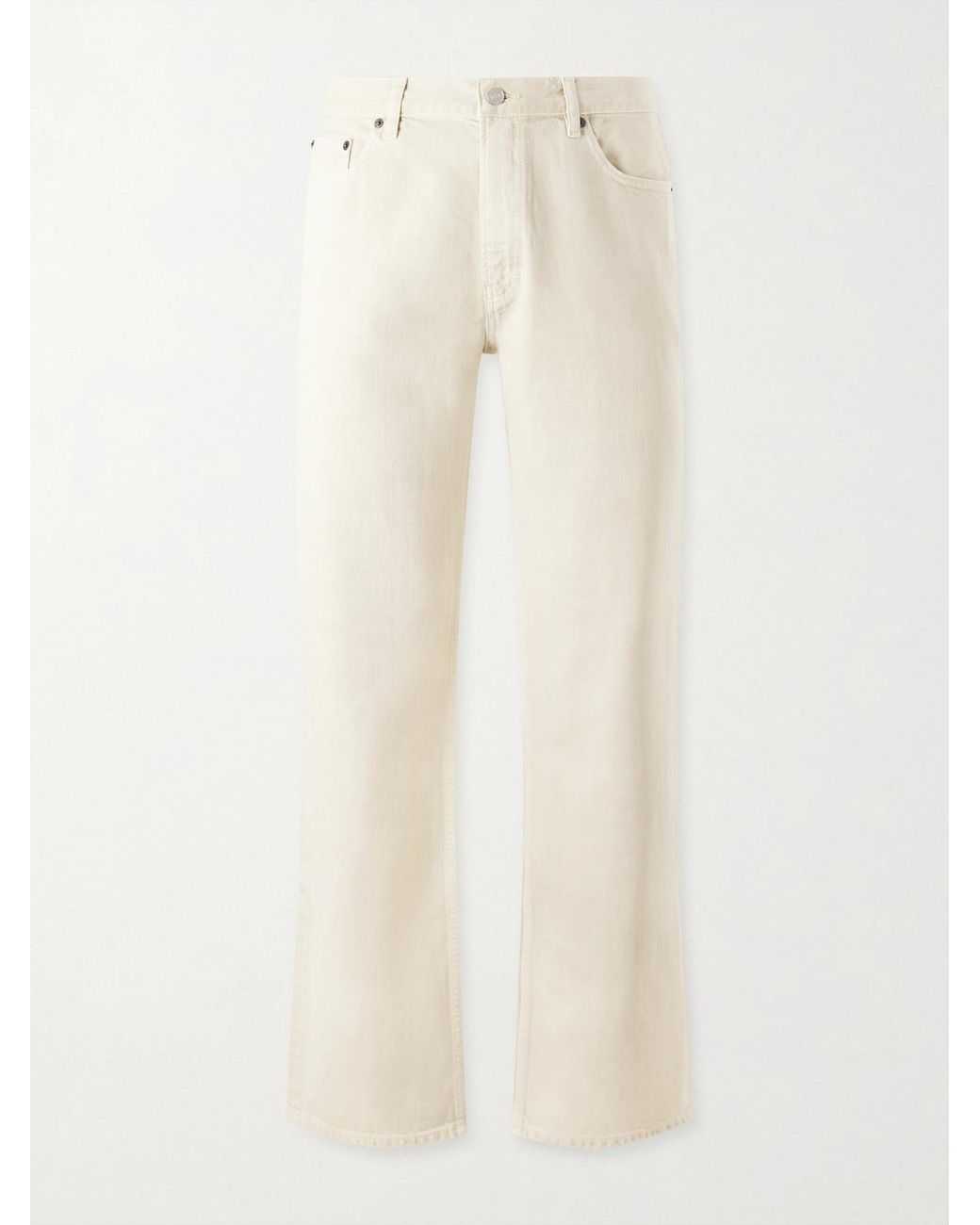 FRAME Natural The Relaxed Straight-Leg Jeans for men