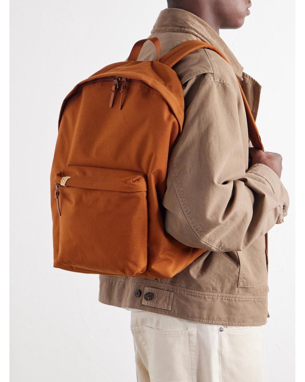Visvim Orange Cordura® Nylon Backpack for men