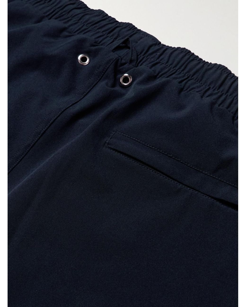 NN07 Blue Holiday 10039 Straight-Leg Short-Length Recycled-Shell Swim Shorts for men