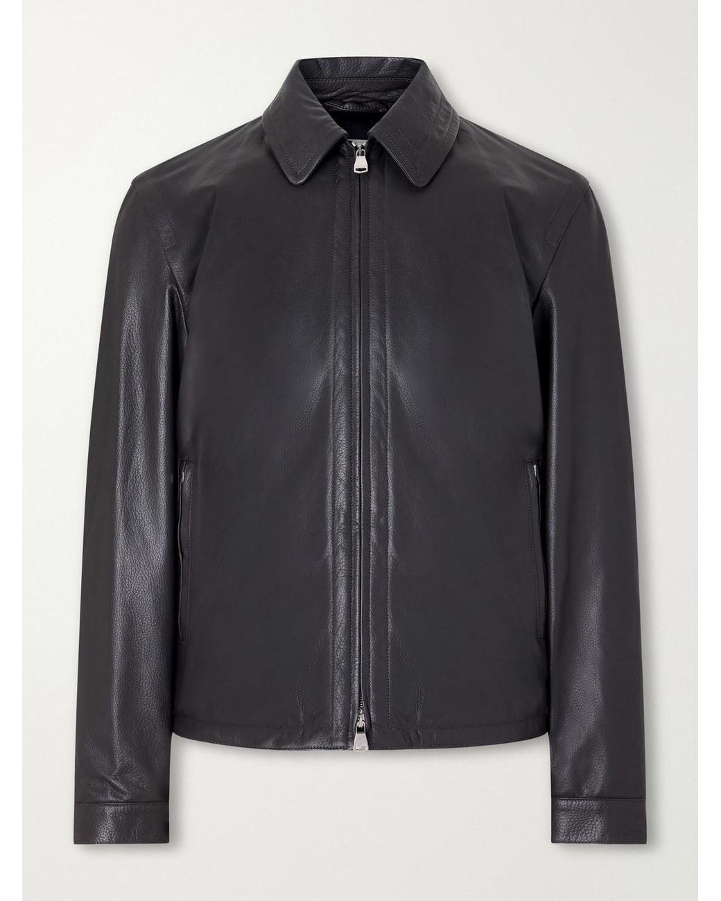 Valstar Black Duke Leather Jacket for men