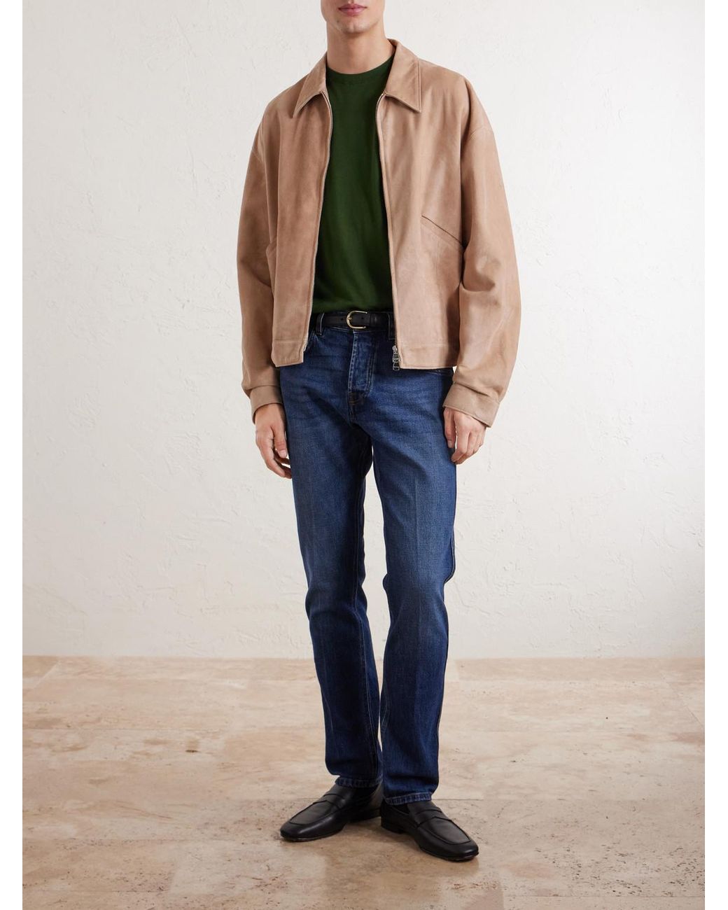 Lardini Blue Straight-Leg Jeans for men