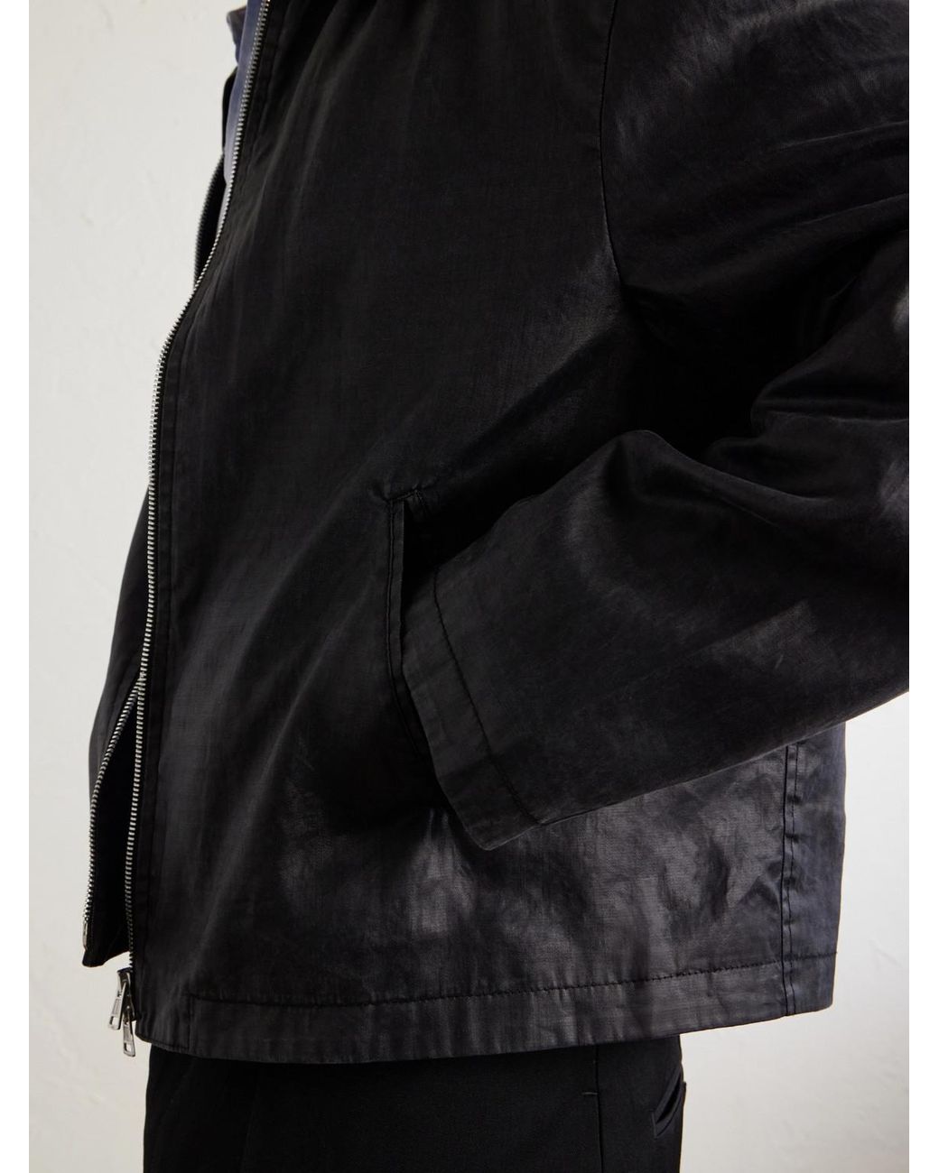 Our Legacy Black Tencellyocell Blouson Jacket for men