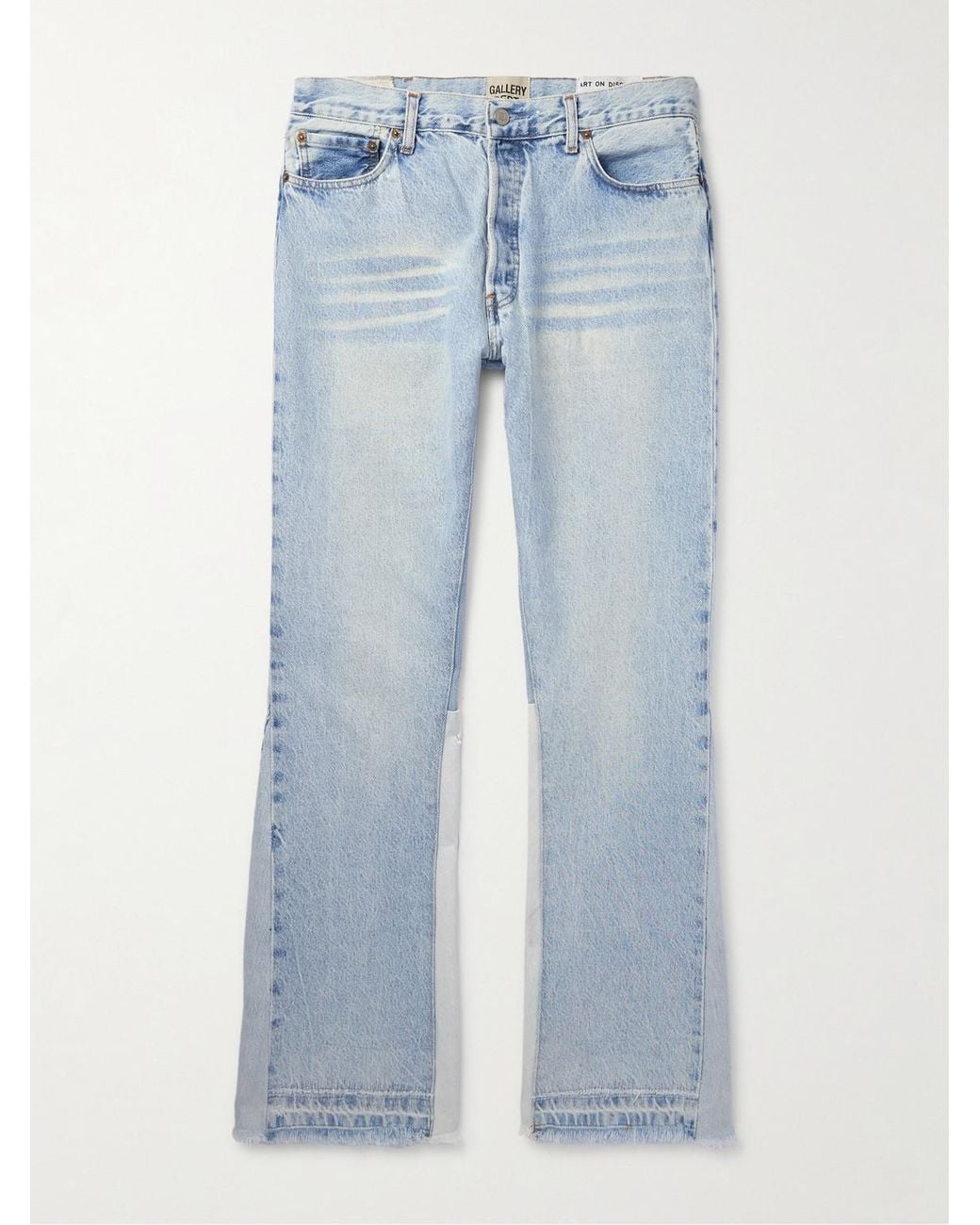 GALLERY DEPT. 90210 La Flare Flared Panelled Jeans in Blue for Men
