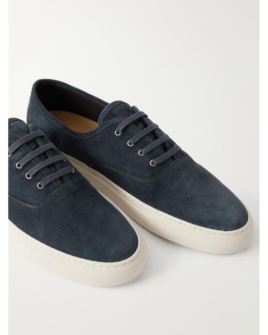 Common Projects Blue Deck Suede Sneakers for men