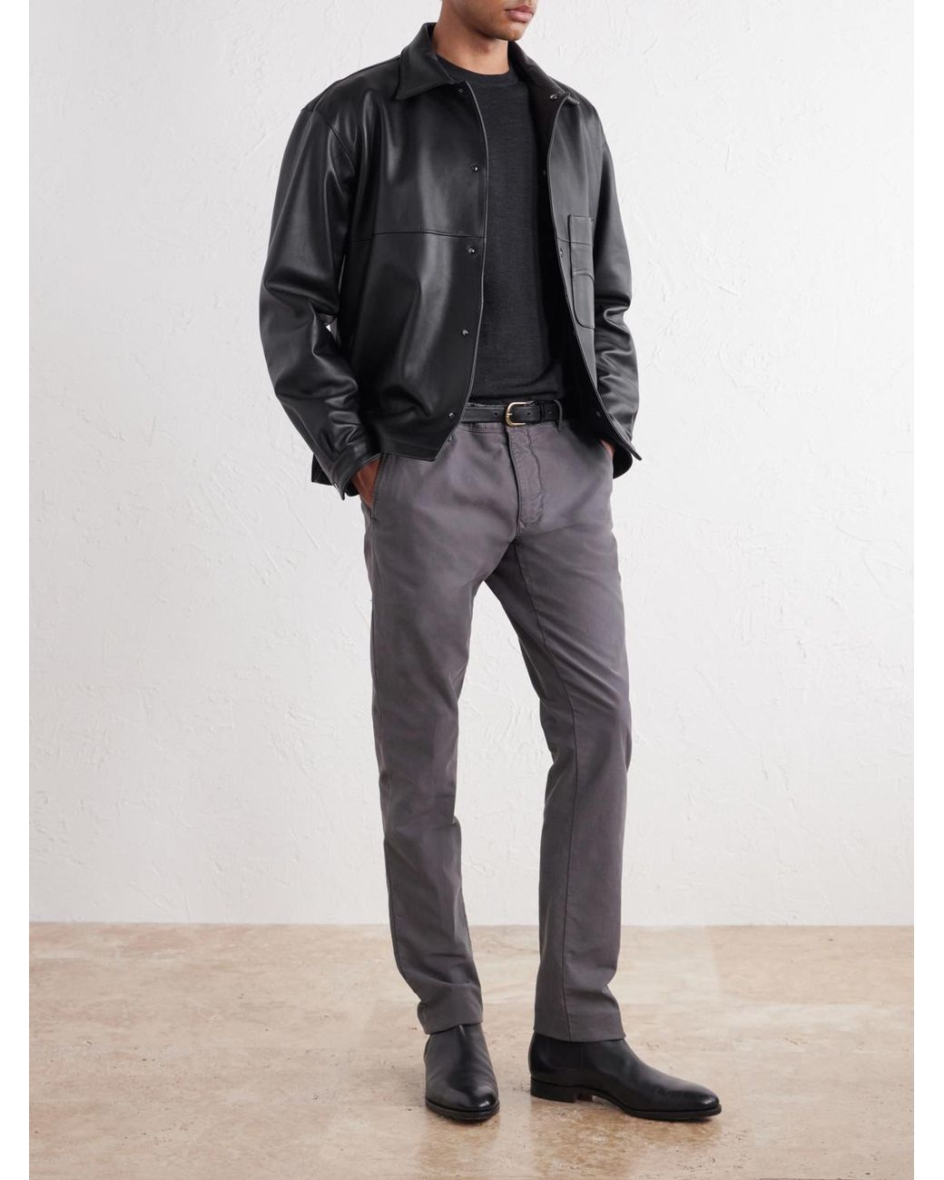 Slowear Blue Zanone Slim-Fit Flexwool Sweater for men
