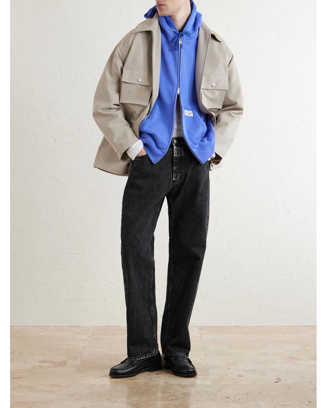 Aimé Leon Dore Blue Ald Straight-Leg Jeans for men