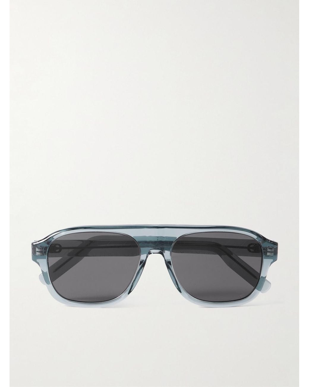 Dior Gray Cd Icon A1I Aviator-Style Acetate Sunglasses for men