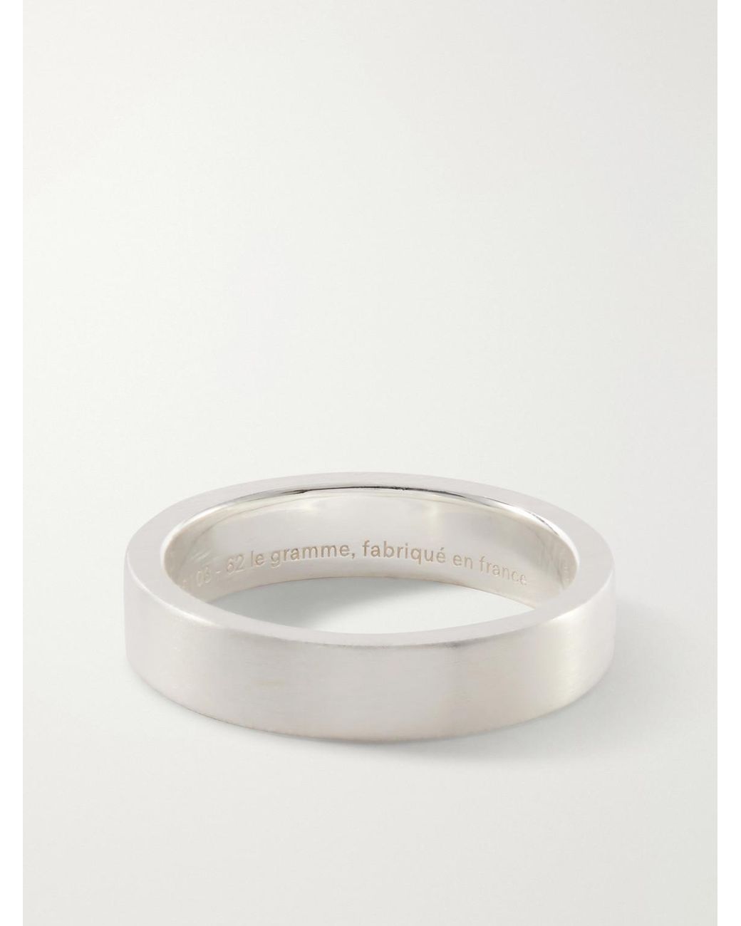 Le Gramme 7g Silver Ring in Natural für Herren