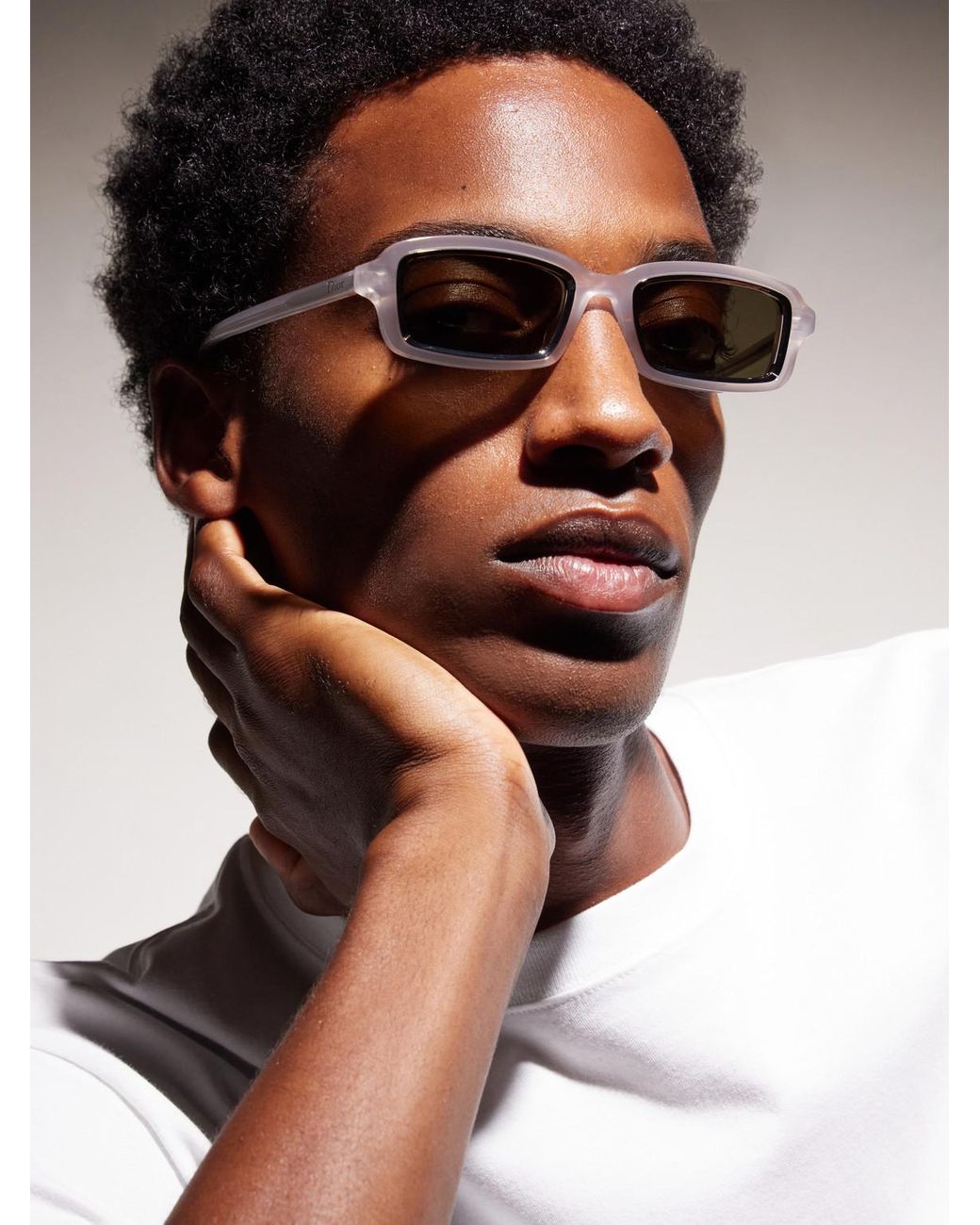 Dior Natural Diorsymbol S2I Square-Frame Acetate Sunglasses for men