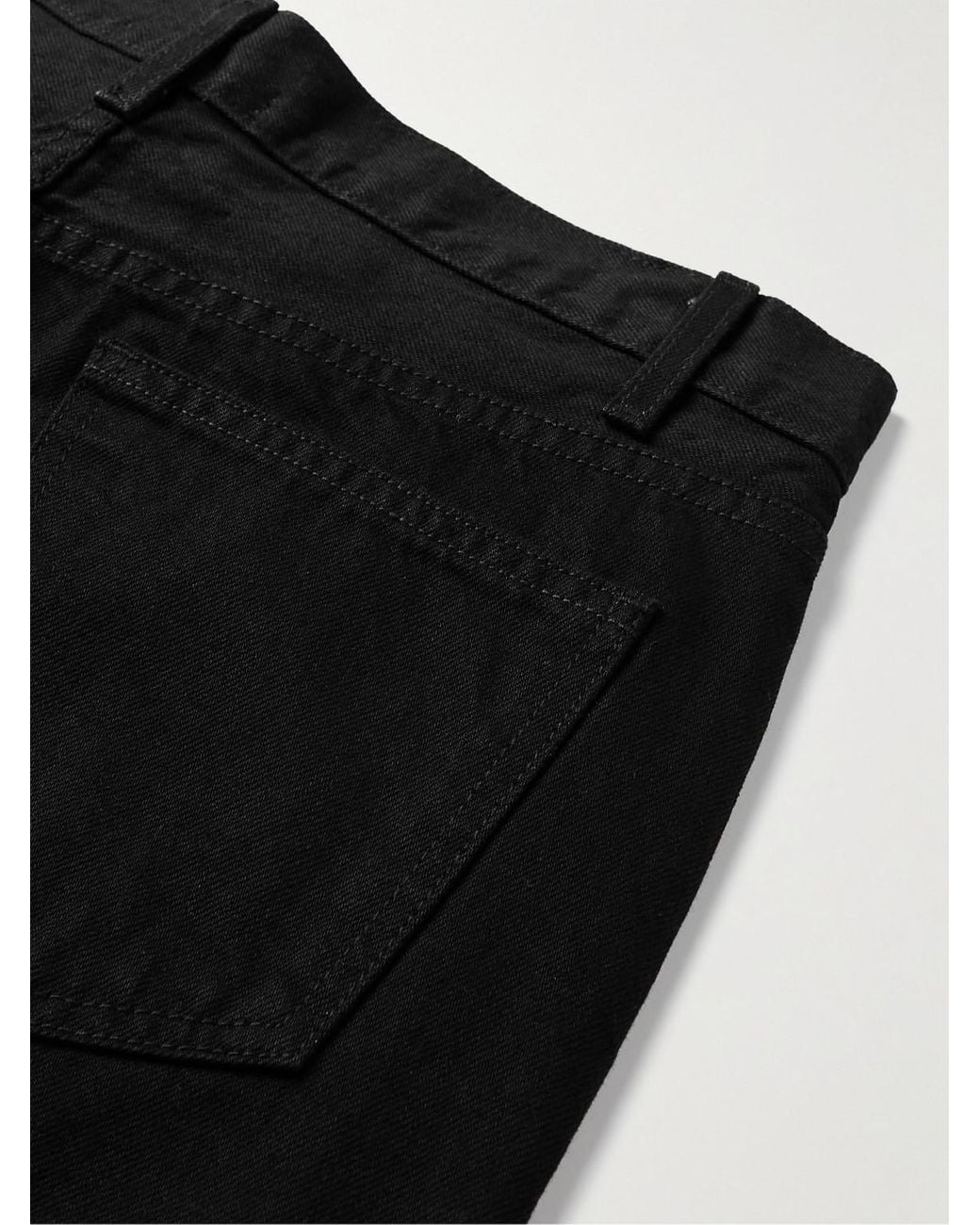 Nili Lotan Black Billie Straight-Leg Jeans for men