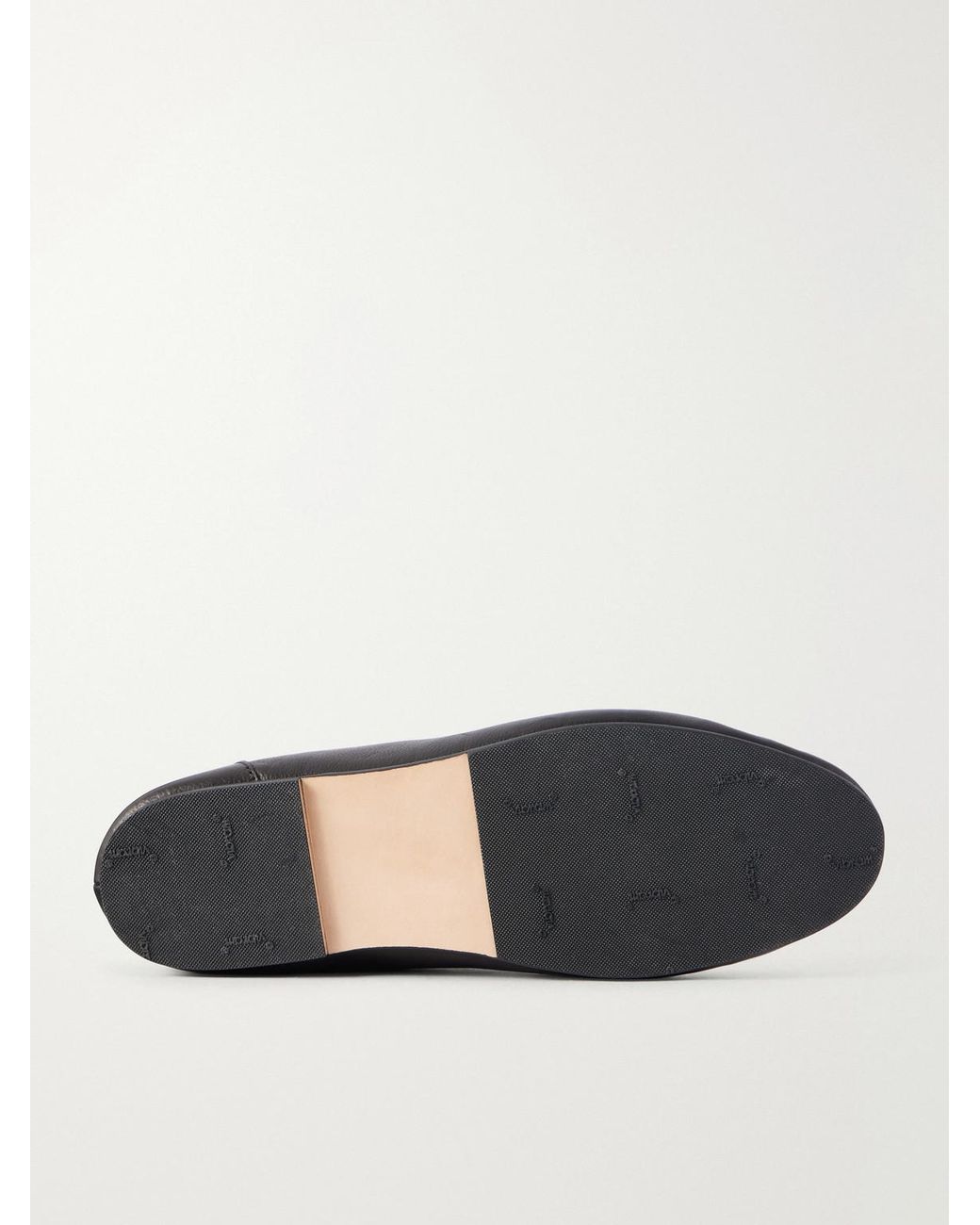 Auralee Leather Loafers in Black für Herren