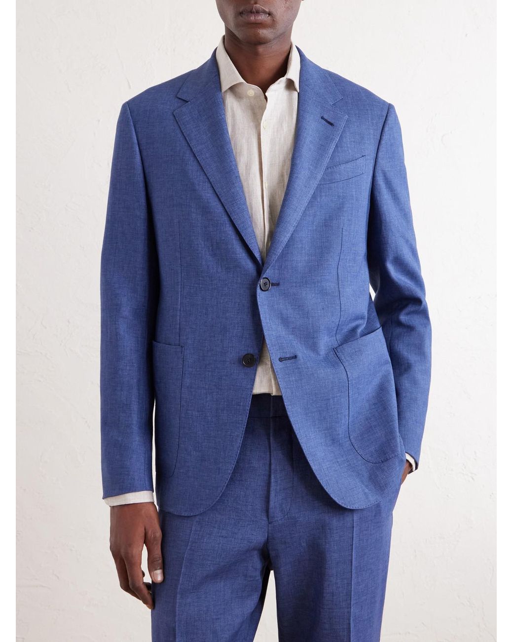 Giacca di Zegna in Blue da Uomo