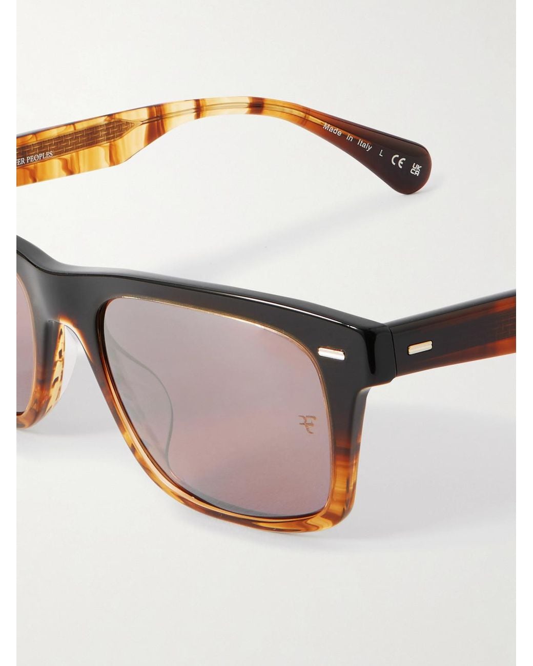 Oliver Peoples Multicolor Roger Federer R-16 Square-frame Acetate Sunglasses for men