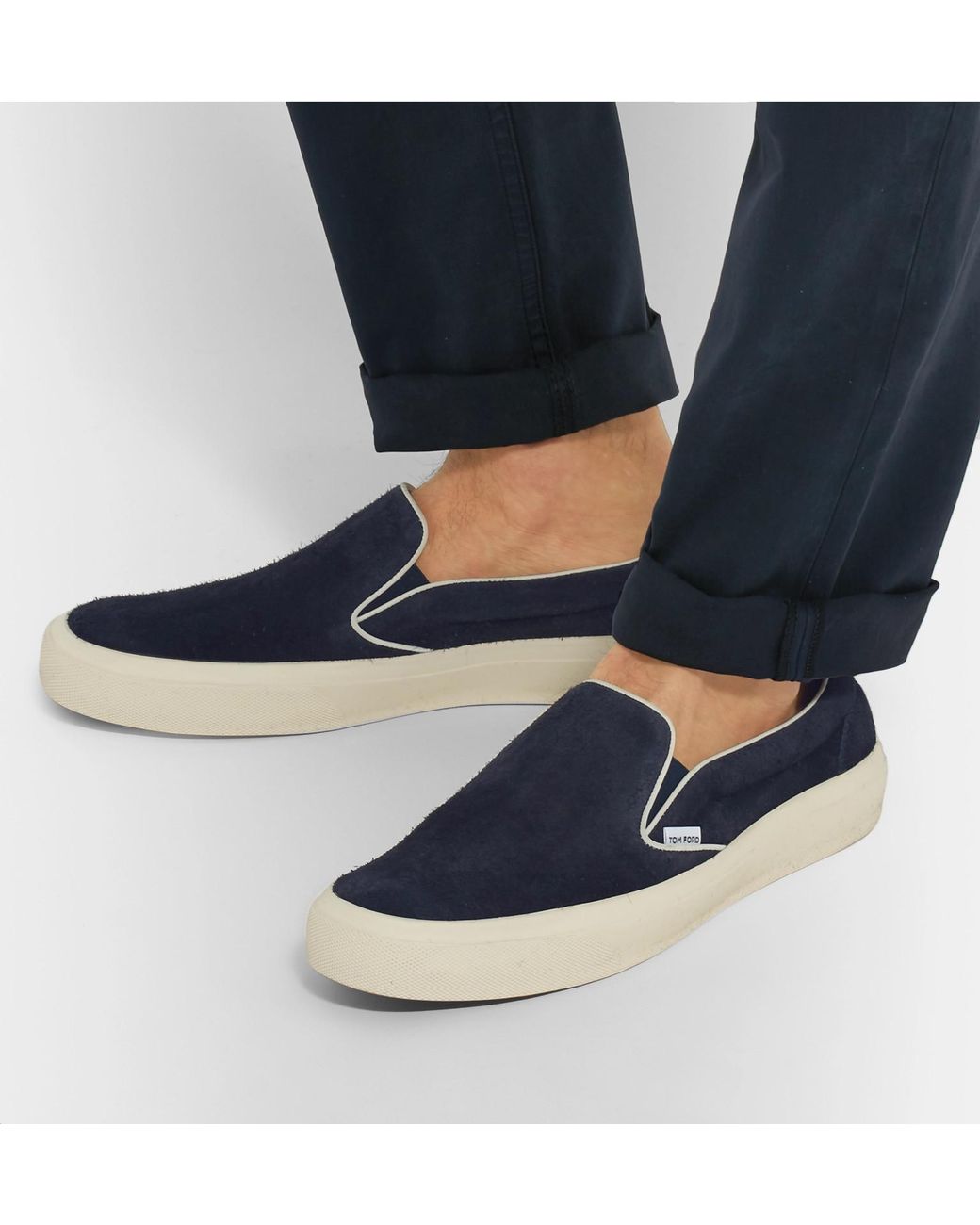 TOM FORD Jude Suede Slip-On Sneakers for Men