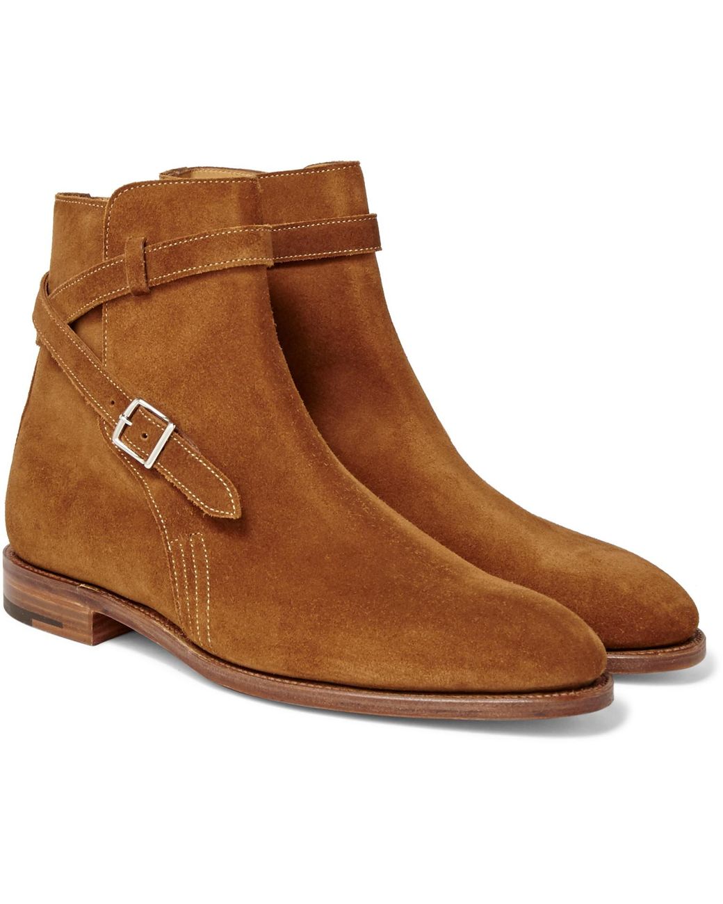Mens suede store jodhpur boots