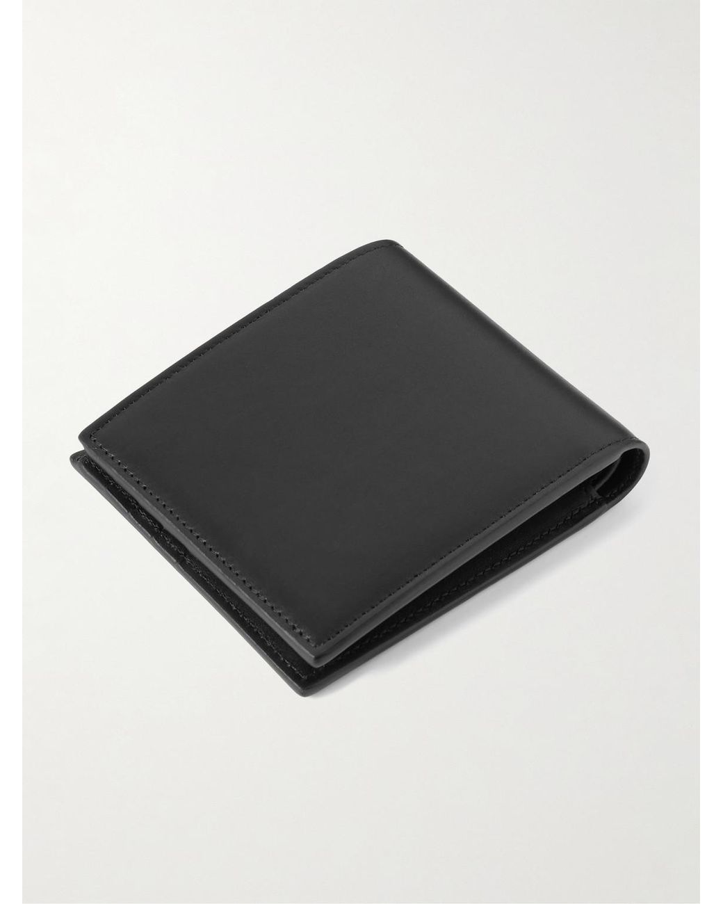 Loewe Black Logo-Embossed Leather Billfold Wallet for men