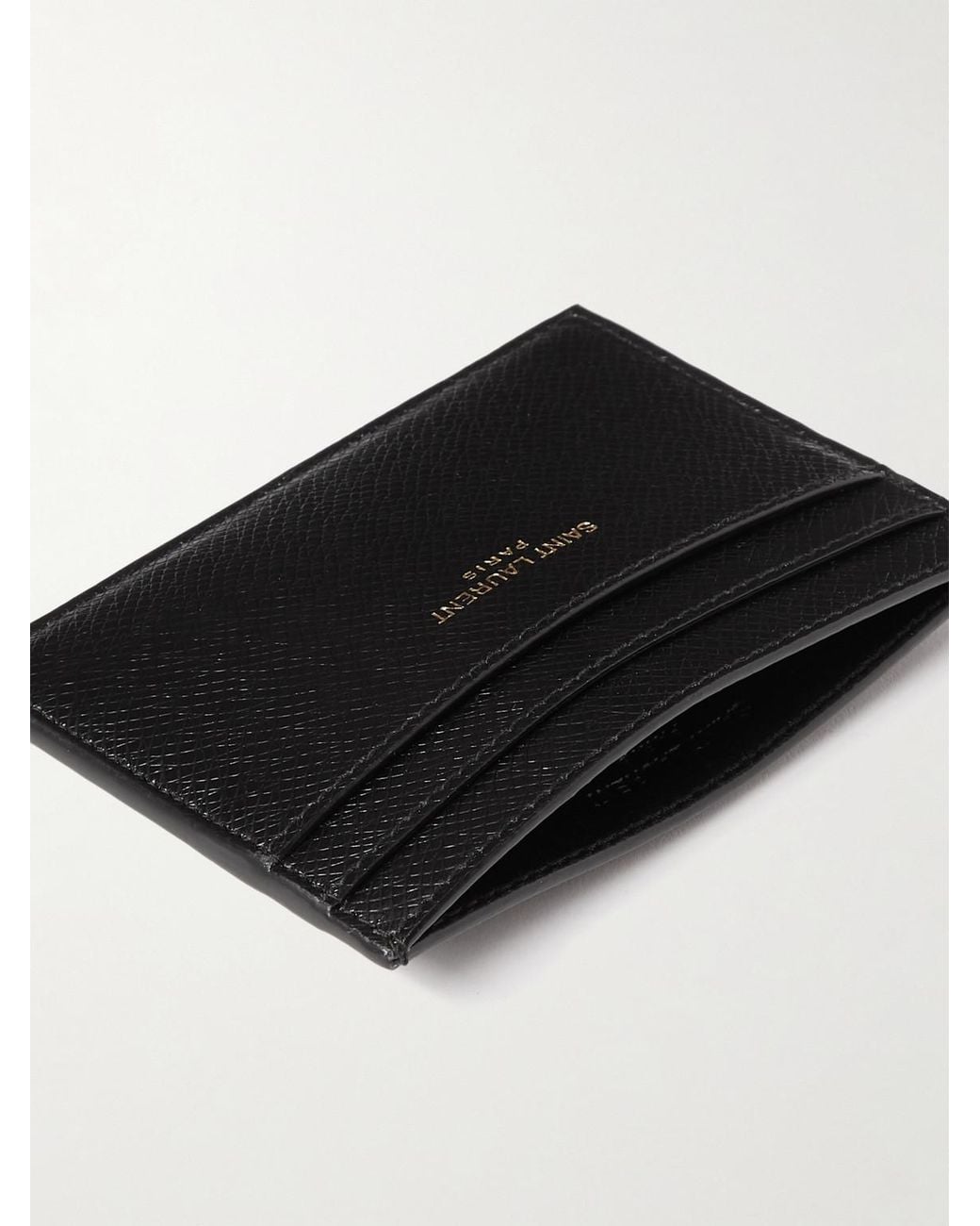 Saint Laurent Black Wallets for men