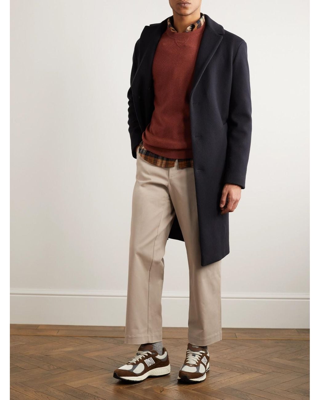Ghiaia Natural Straight-Leg Cotton Chinos for men