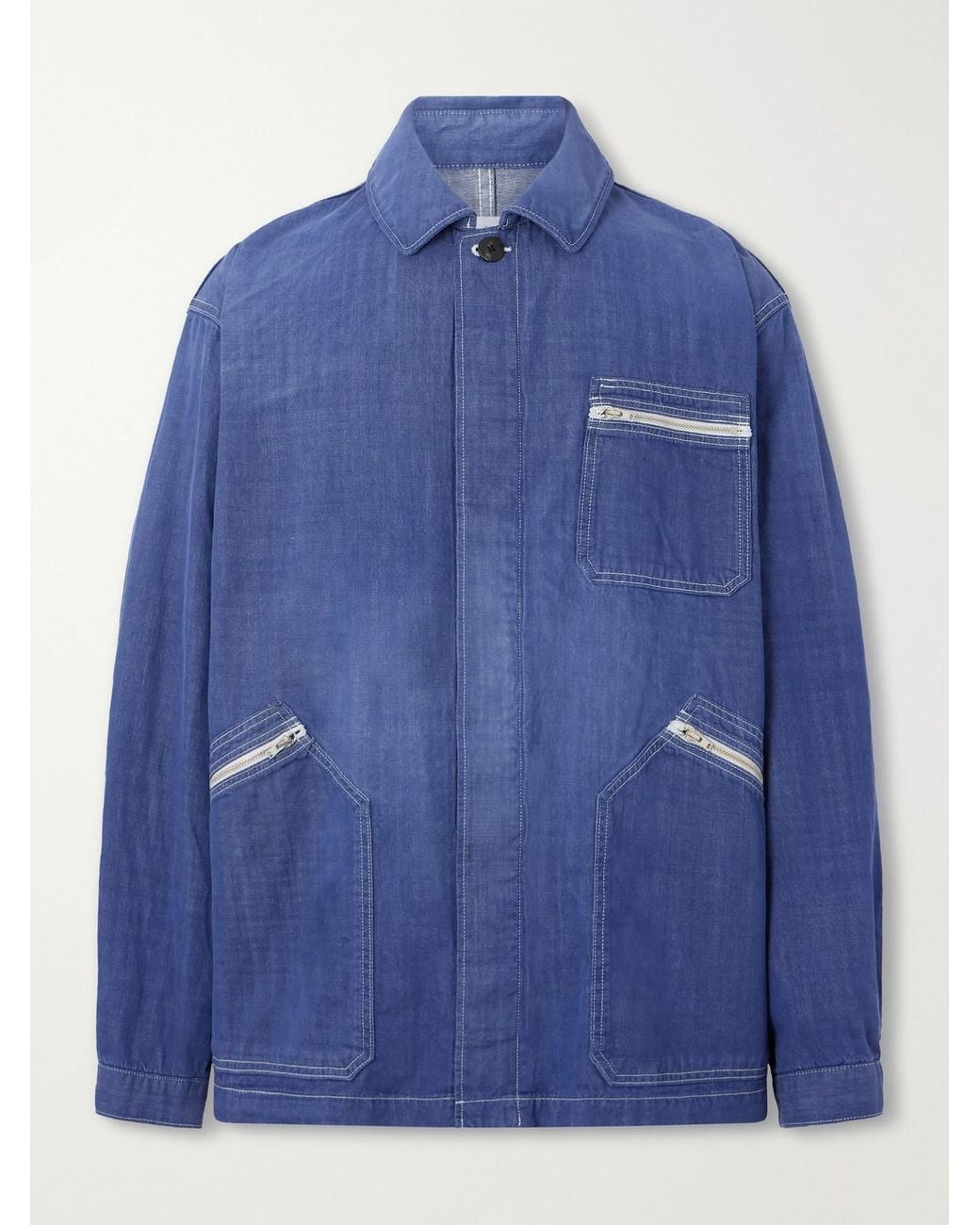 Visvim Blue Eclair Denim Jacket for men