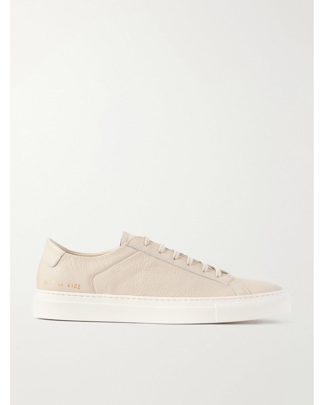 Common Projects Natural Piuma Full-Grain Leather Sneakers for men