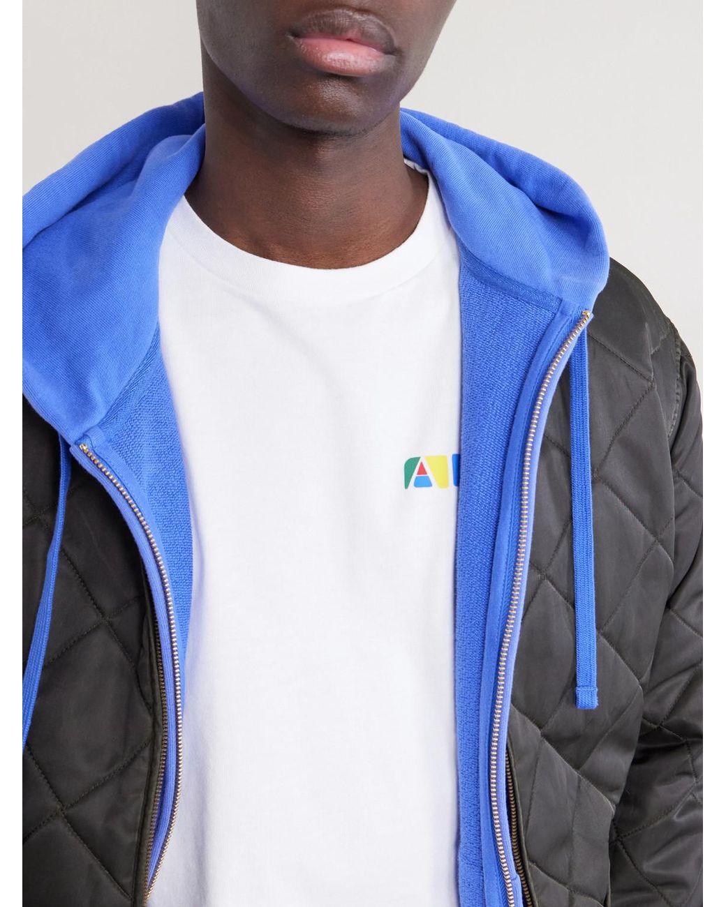 Aimé Leon Dore White Printed Cotton-Jersey T-Shirt for men