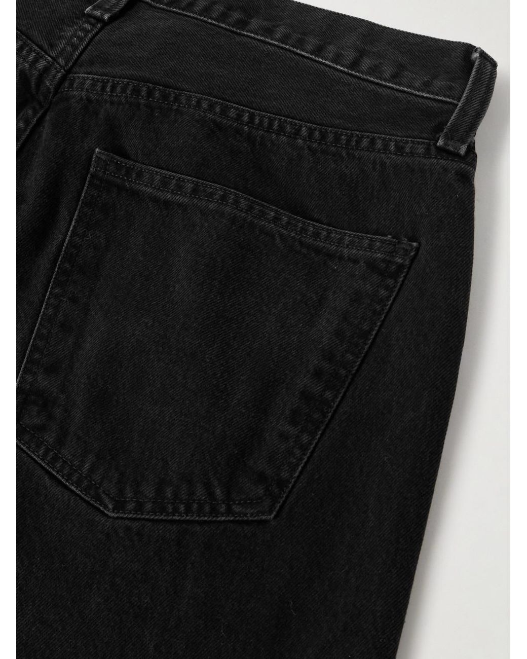 Agolde Black 90's Straight-Leg Jeans for men