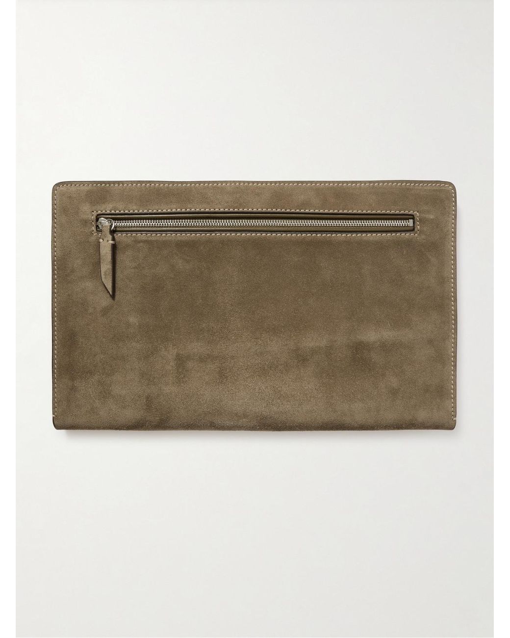 Metier Natural Runaway Suede Pouch for men