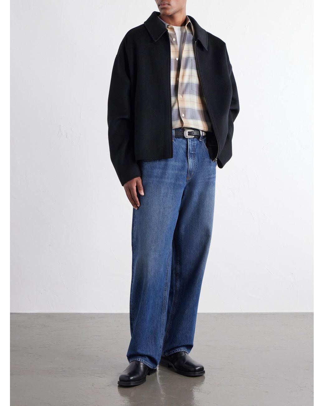Agolde Blue Fusion Wide-Leg Jeans for men
