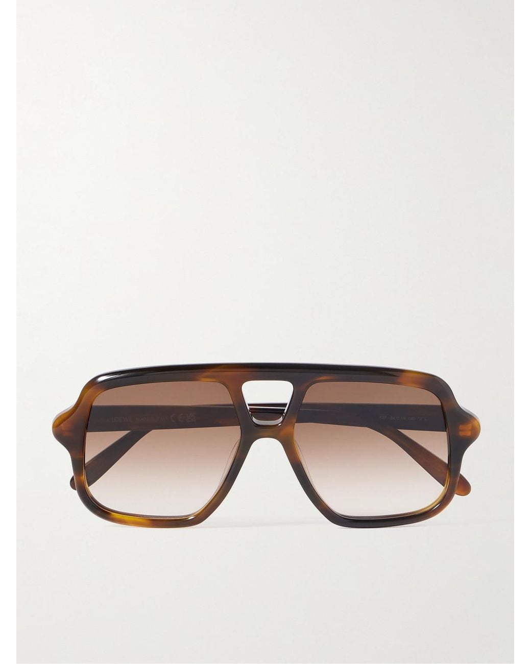 Logan Acetate Aviator Sunglasses