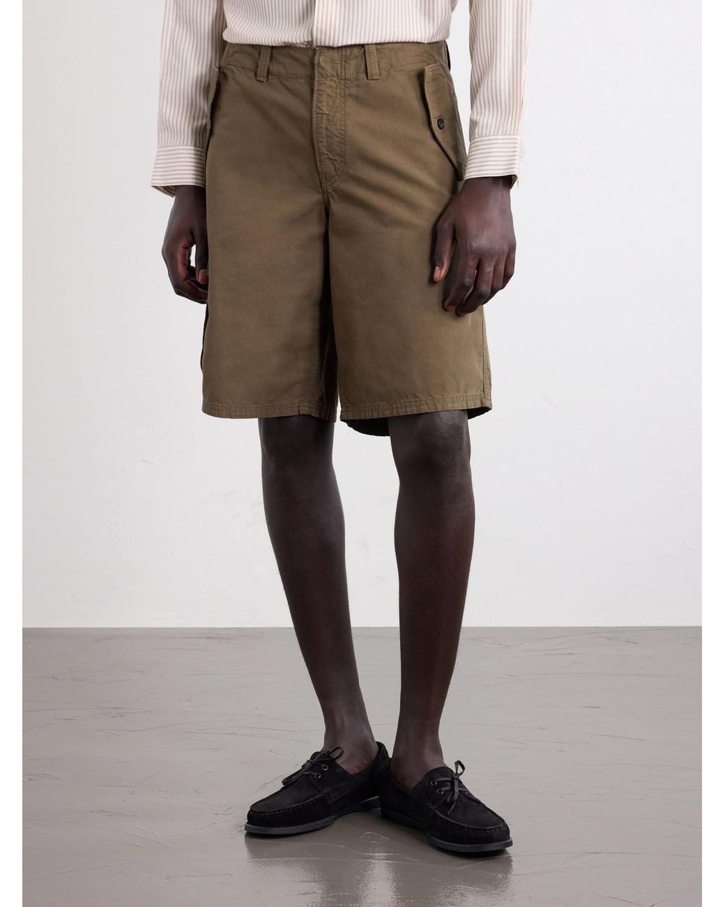 Jeanerica Natural Monti Straight-Leg Cotton Shorts for men