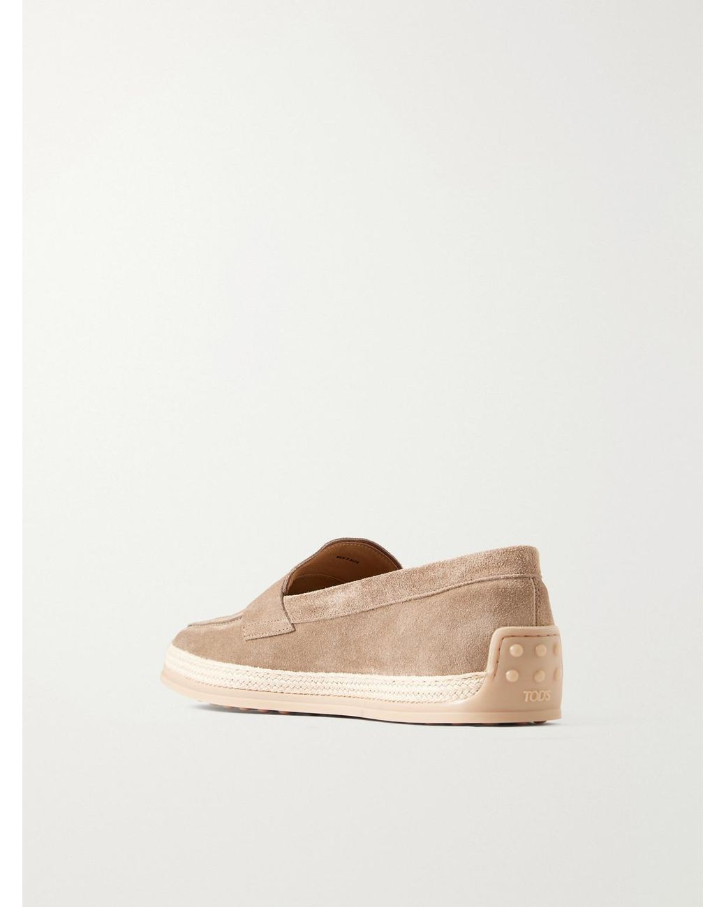Tod's Natural Suede Espadrilles for men
