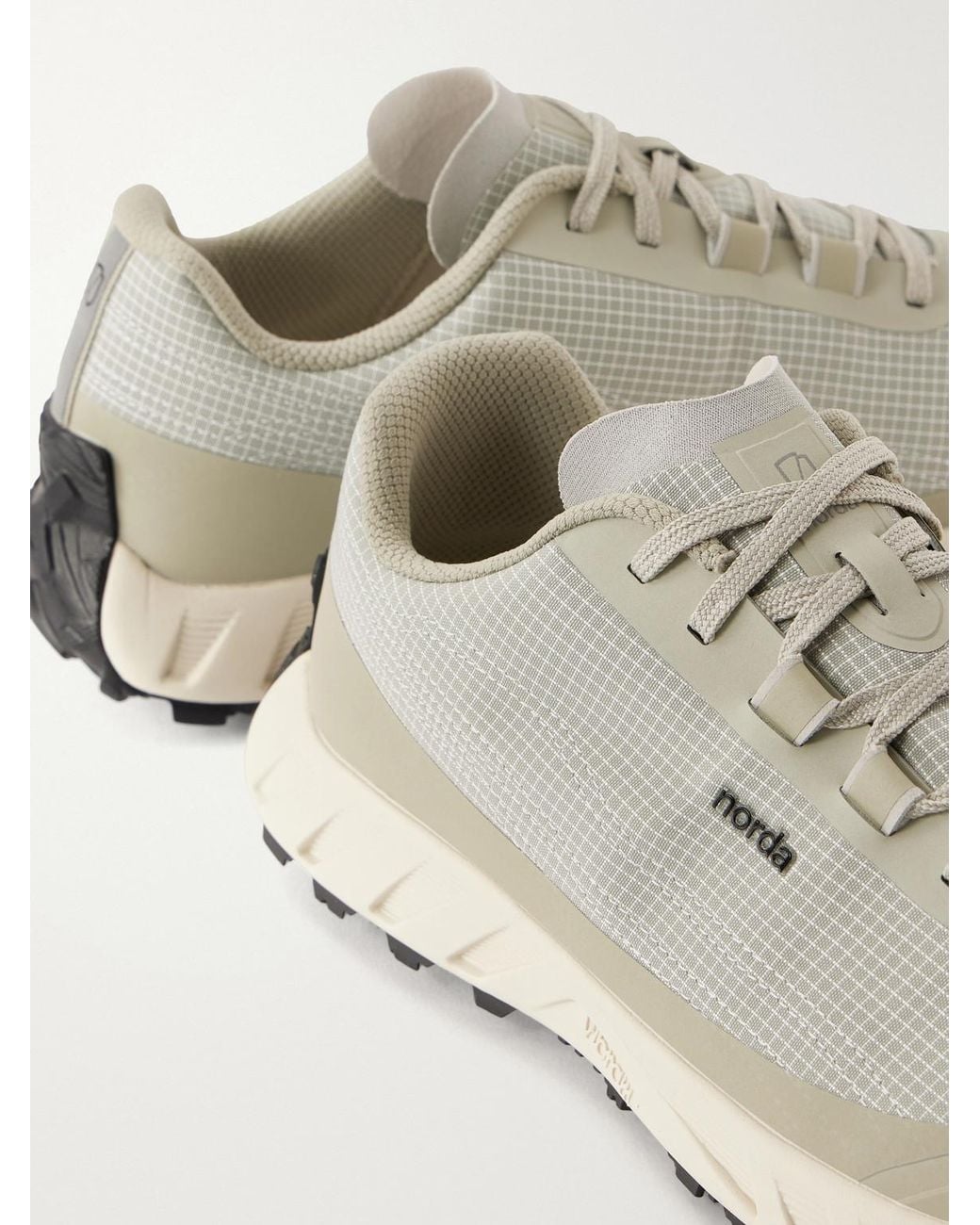 Norda White 002 Dyneema Running Sneakers for men