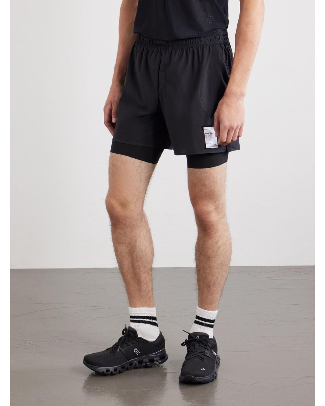 Satisfy Blue Rippy&Trade; Layered 5&Quot; Cordura&Reg; And Justice&Trade; Running Shorts for men