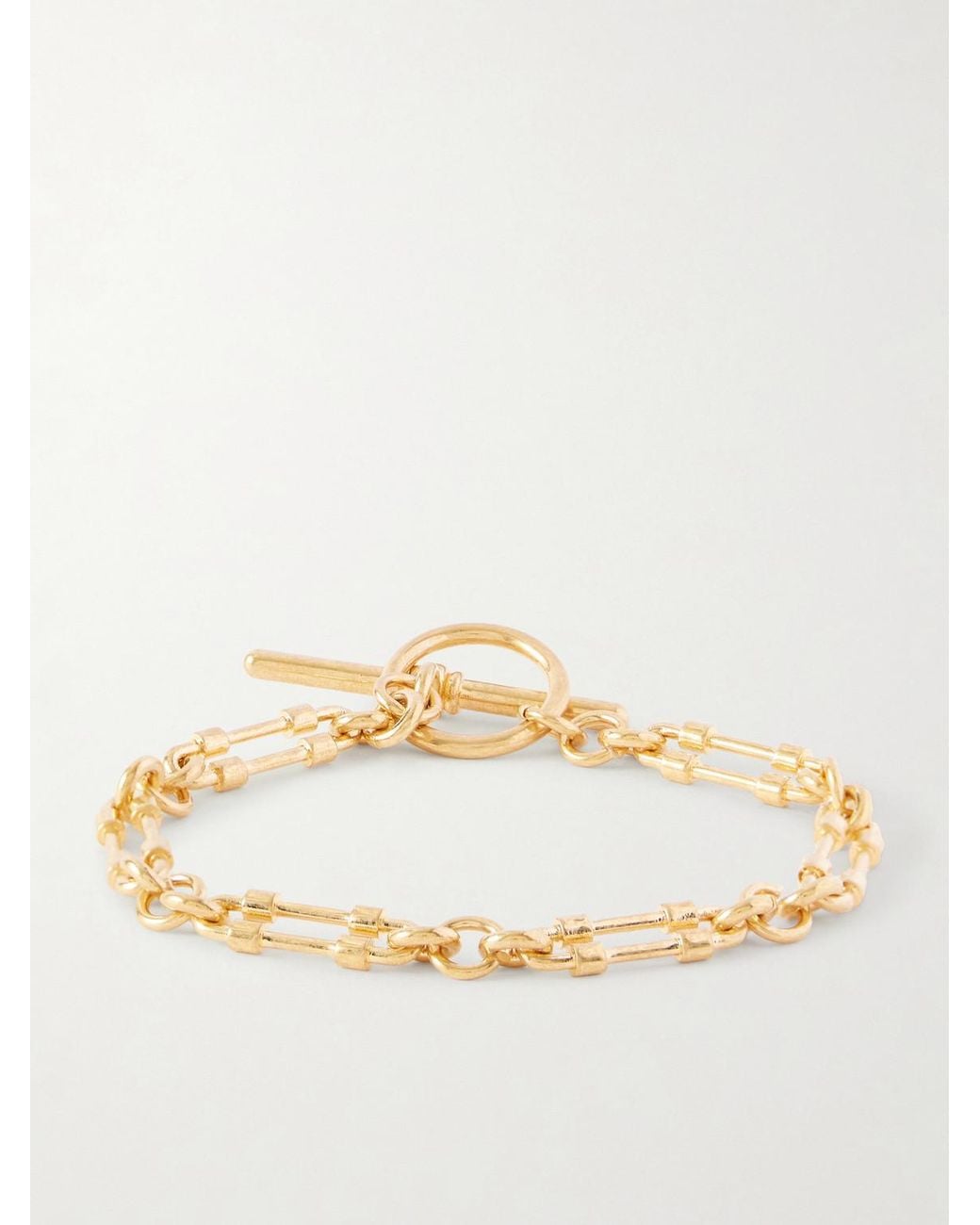 Saint Laurent Natural Tone Bracelet for men
