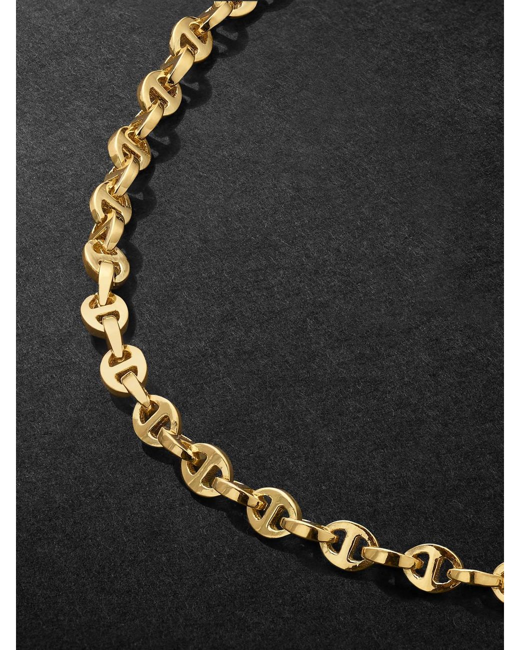 Hoorsenbuhs Black Open-Link -Karat Bracelet for men
