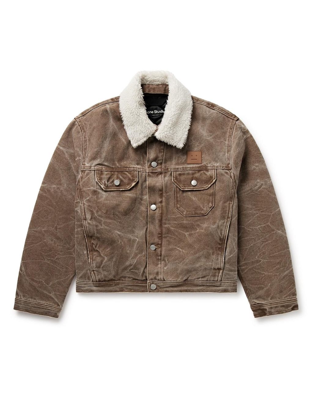 Onten Cotton Blend Satin Casual Jacket