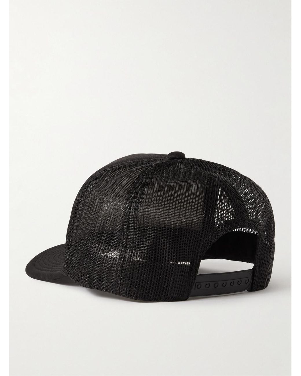 GALLERY DEPT. Black Logo-Print Foam And Mesh Trucker Cap for men