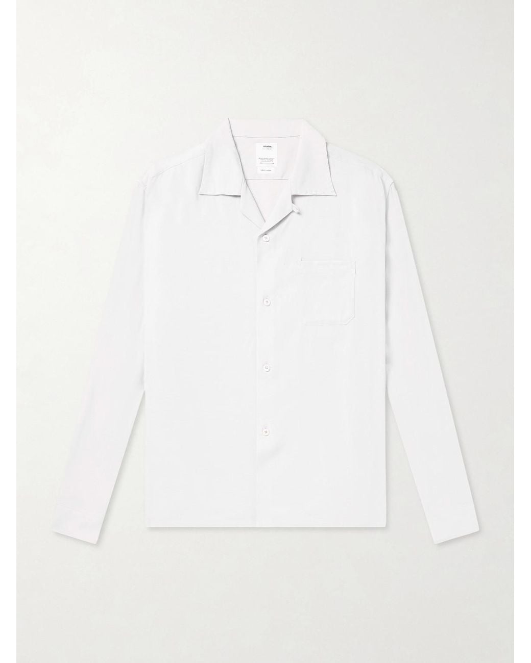 Visvim White Keesey Woven Shirt for men