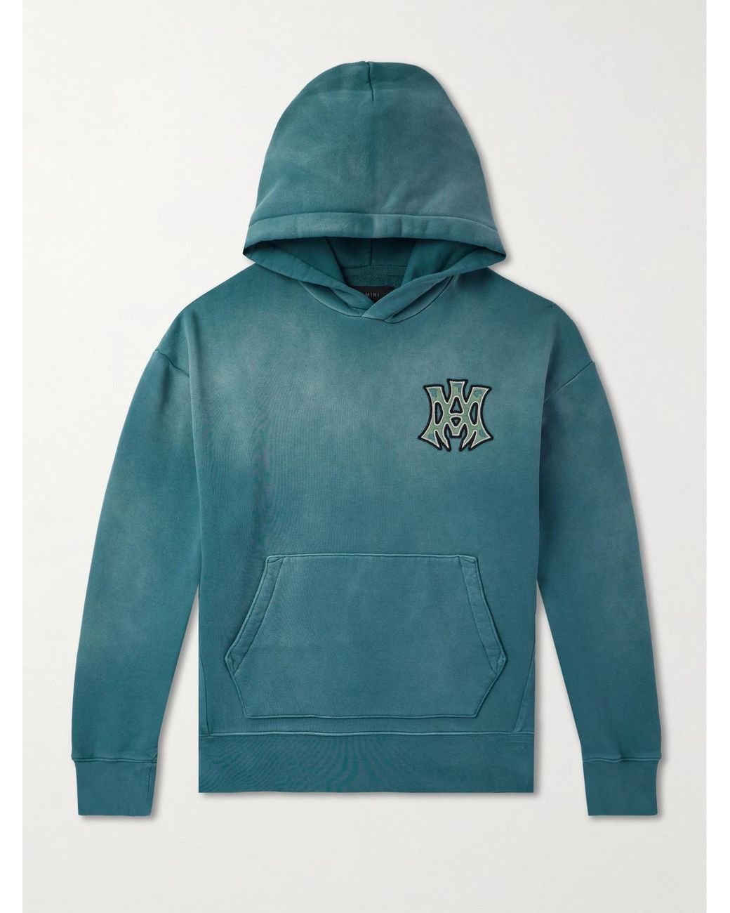 Amiri Ma Hollywood Hoodie in Blue for Men | Lyst