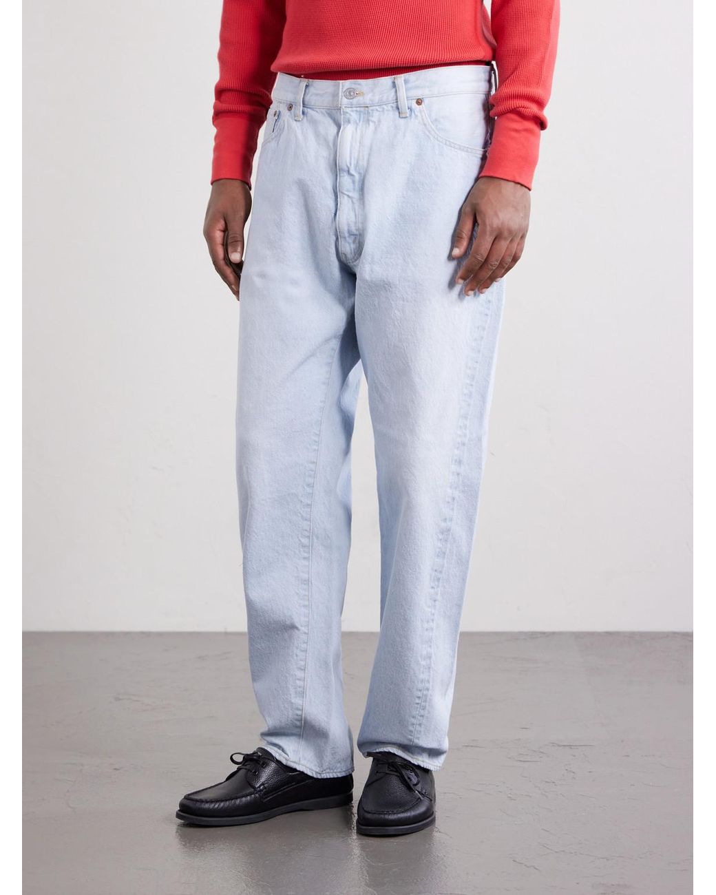 Kaptain Sunshine Blue Straight-leg Jeans for men