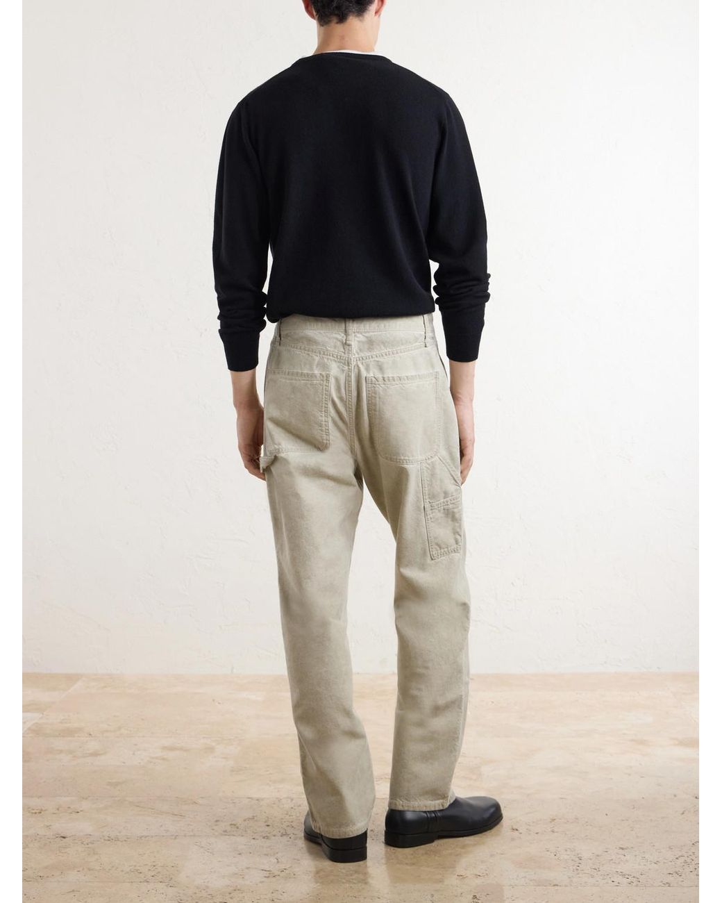Rag & Bone Natural Carpenter Straight-Leg Trousers for men