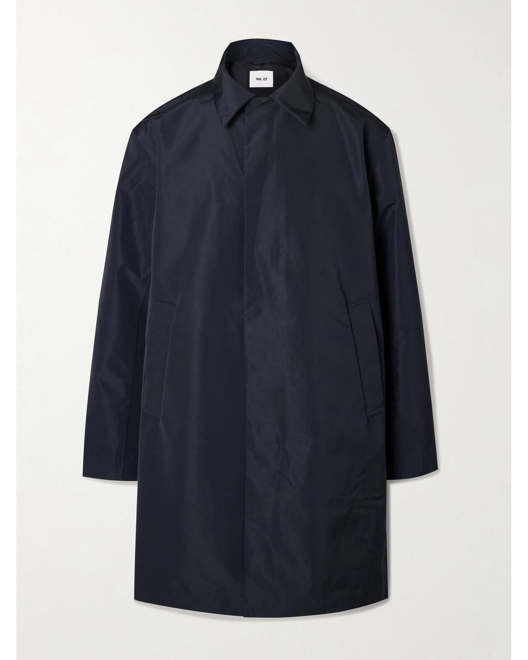 NN07 Blue Steve 80037 Shell Coat for men