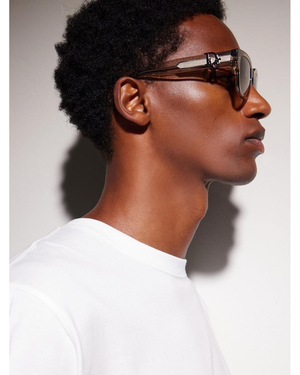 Dior Natural Dior Oblique S1I Square-Frame Acetate Sunglasses for men