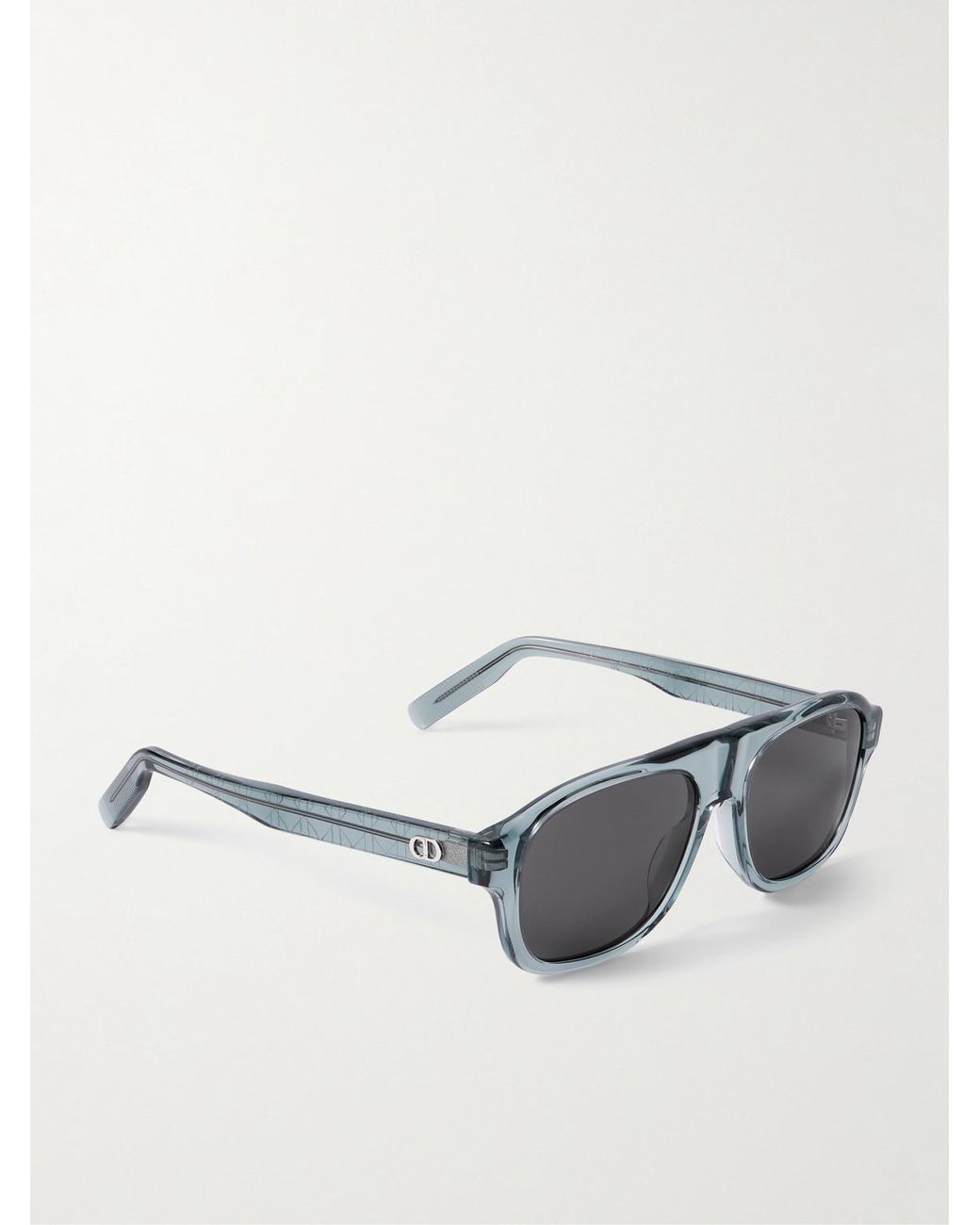 Dior Gray Cd Icon A1I Aviator-Style Acetate Sunglasses for men